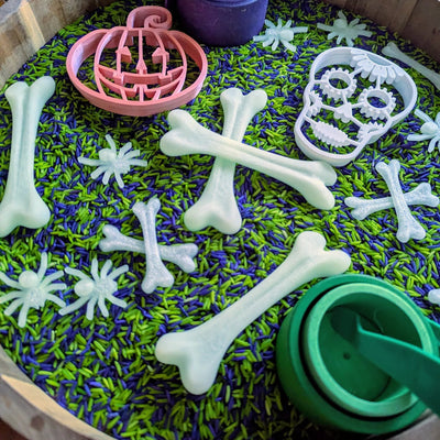Glow in the dark bone stirrers- Halloween Limited Release