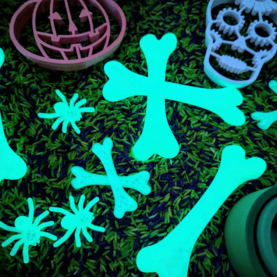 Glow in the dark bone stirrers- Halloween Limited Release