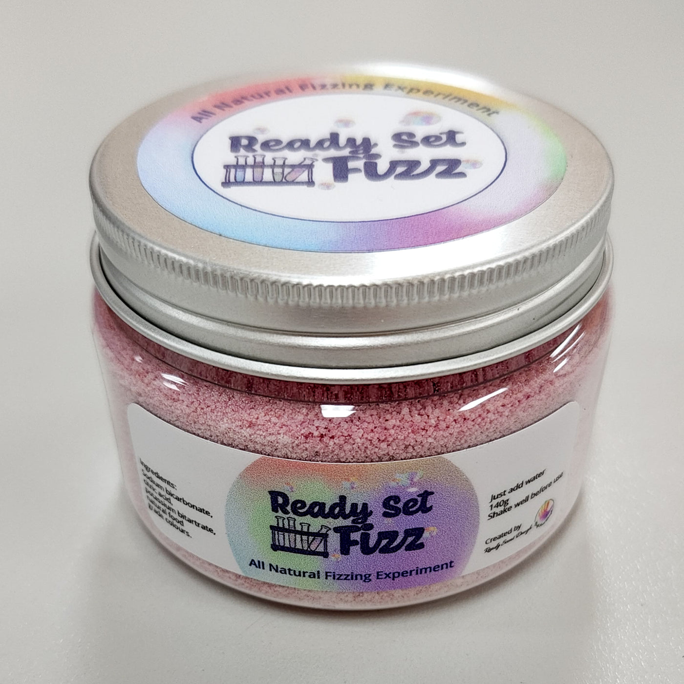 Pink Colour Changing Fizz - Refill Jar