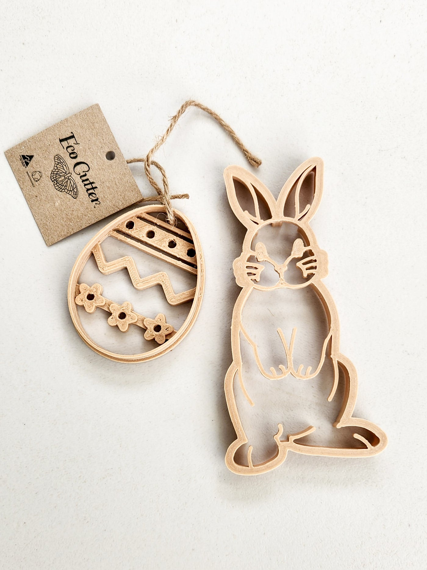 Bunny and egg cutter set